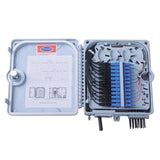 12 core fiber optic termination box for FTTH network connection