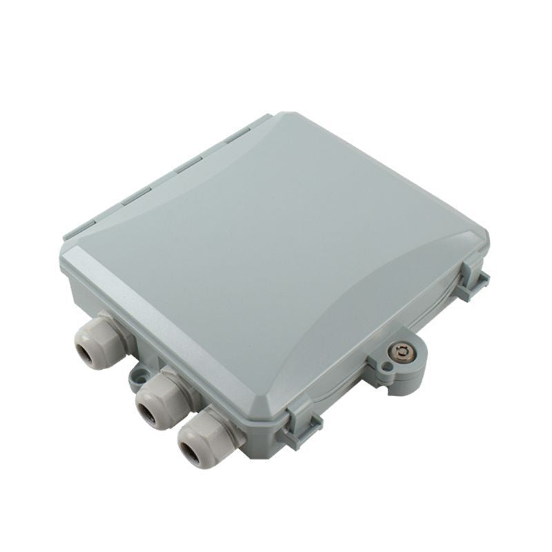 1 in 2 out 12 cores fiber distribution box for optical cable termination and junction