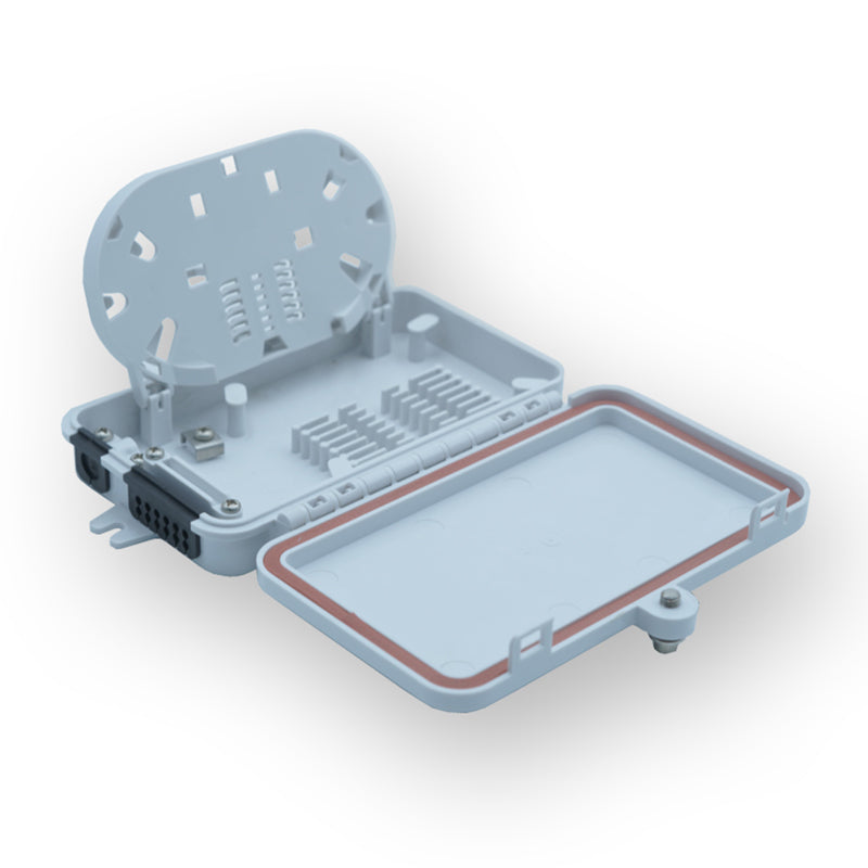 indoor 12 port fiber cable termination box without adapter panel