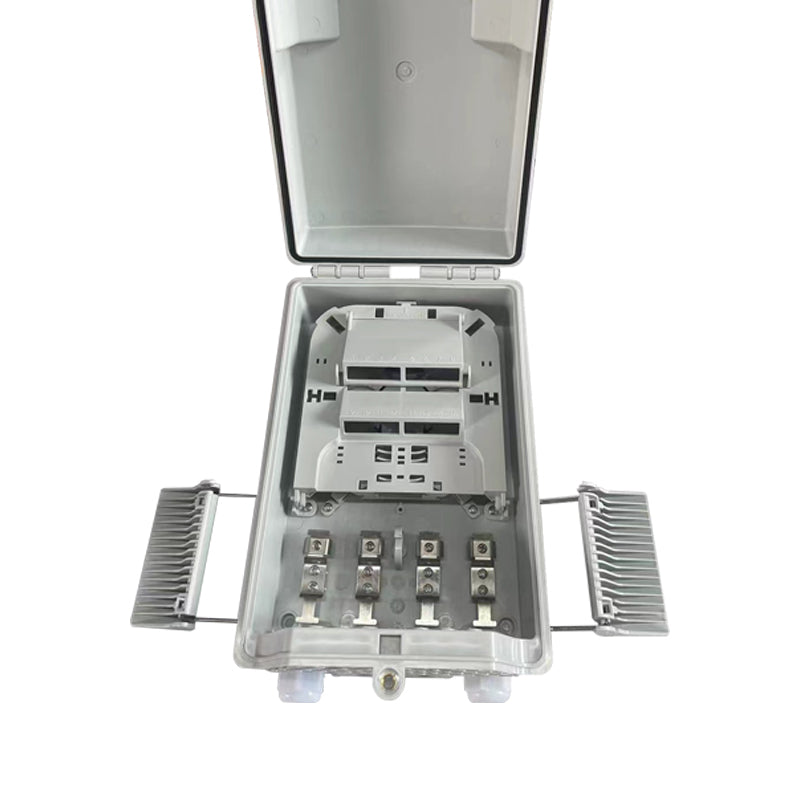 32 port fiber distribution box for 1x16 steel pipe splitter