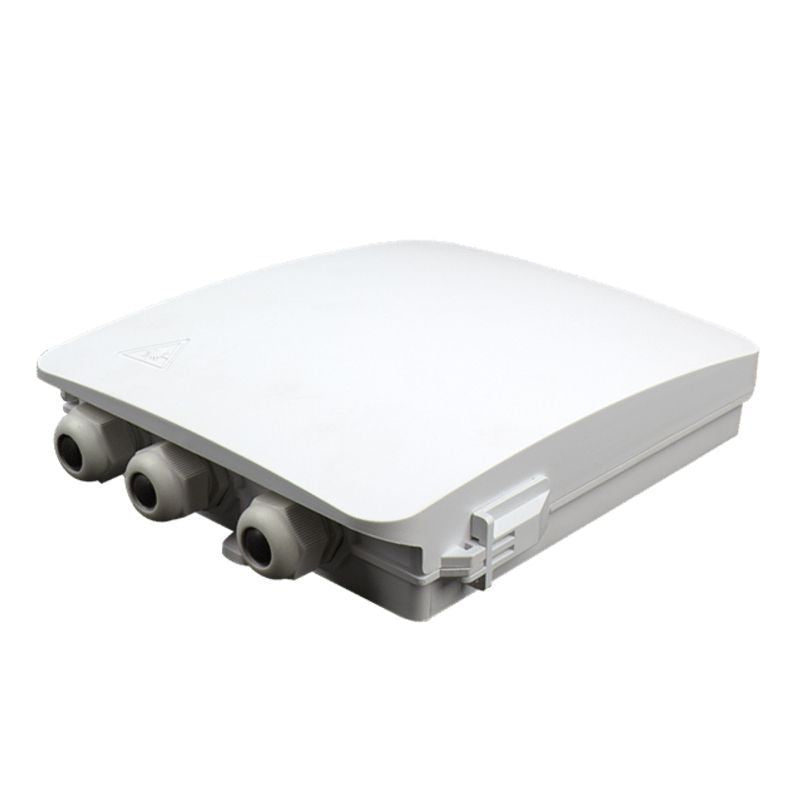 2 port 8 cores ftth fiber distribution box for jointing fiber optical cable and pigtail