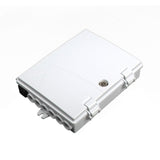 6 port fiber distribution box for jointing the fiber optic cable and fiber adapter in ftth network project||inner of plastic 6 port optical termination box