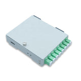 8 port optical termination box with 8 sc apc adapters