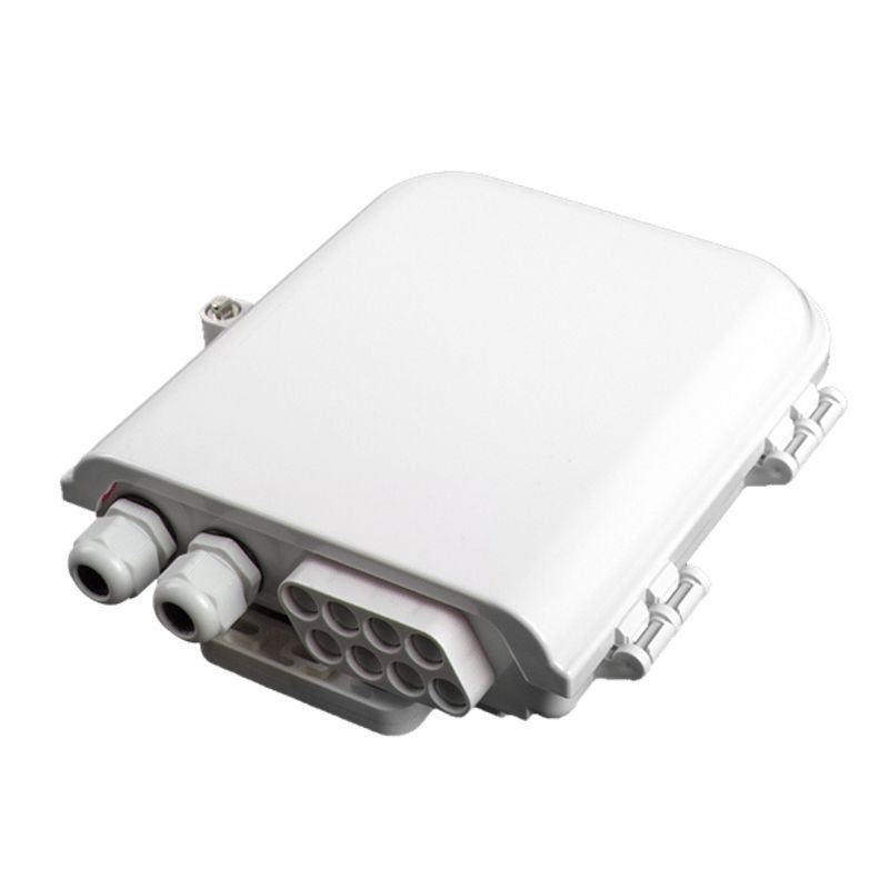 outdoor 8 port fiber termination box for for jointing the optical cable and fibre pigtail||inner of plastic 8 port fiber termination box