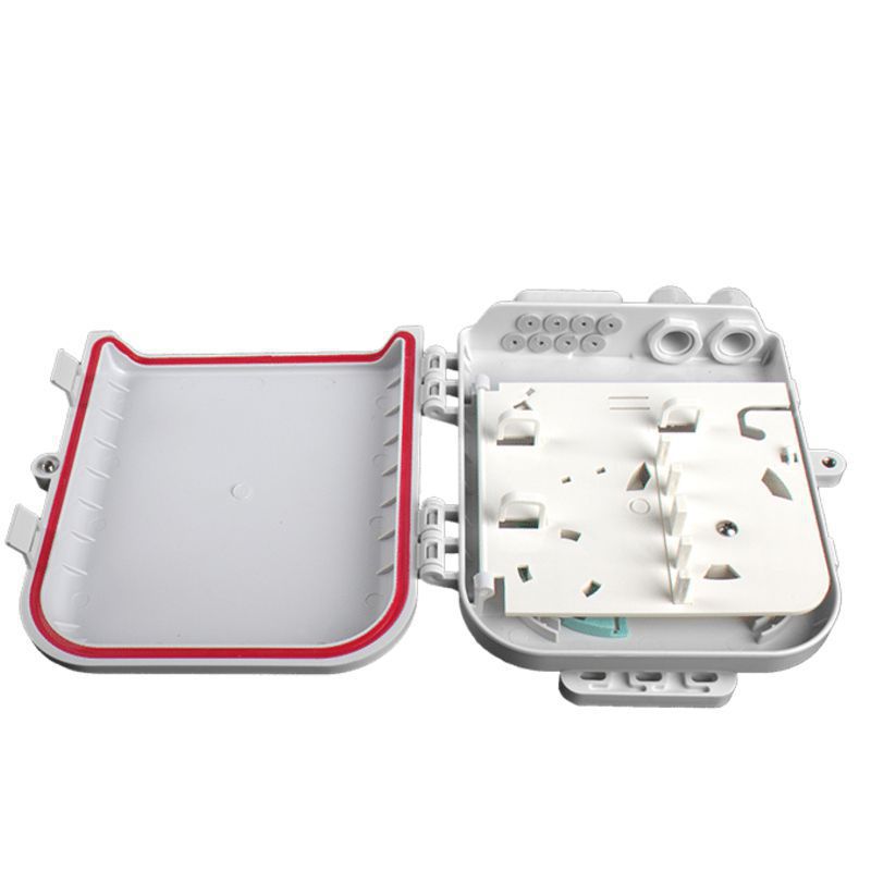 8 Port Outdoor Wall Mounted Fiber Optic Splitter Distribution Box