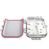 8 Port Outdoor Wall Mounted Fiber Optic Splitter Distribution Box
