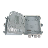 outdoor & indoor 1 in 2 out 12 core fiber optic distribution box for mini type splitter