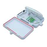 4 port fiber splitter distribution box loaded with 4 sc simplex