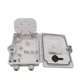 outdoor 4 cores fiber termination box with one cable access point