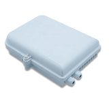 16 port outdoor fiber optic distribution box with 2 cable inlets
